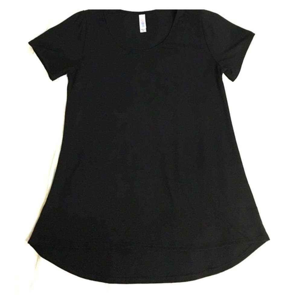 Black Lularoe classic tee size XXS